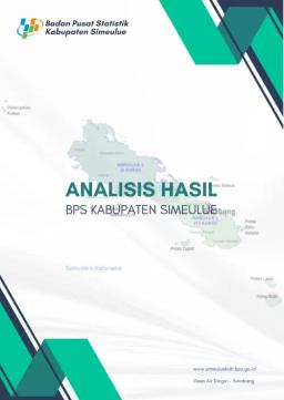 Analisis Hasil Survei Kebutuhan Data BPS Kabupaten Simeulue 2023