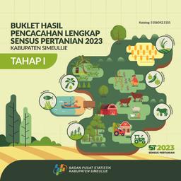 Buklet Hasil Pencacahan Lengkap Sensus Pertanian 2023 - Tahap I Kabupaten Simeulue